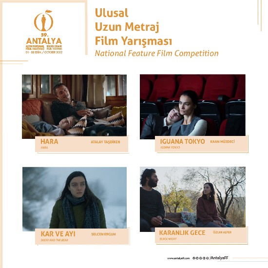 Altın Portakal Film Festivali Ulusal Uzun Metraj Yarışma Filmleri Açıklandı